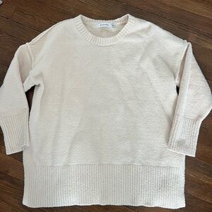 Cream oversize Sweater